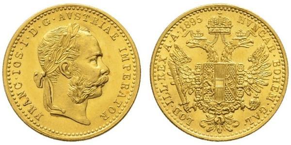 1 Ducat 哈布斯堡君主國 金 弗朗茨·约瑟夫一世 (1830 - 1916)
