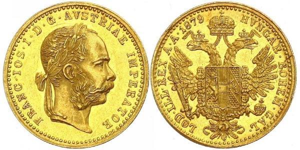 1 Ducat 哈布斯堡君主國 金 弗朗茨·约瑟夫一世 (1830 - 1916)