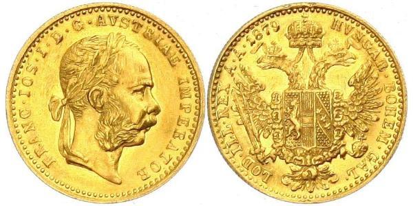 1 Ducat 哈布斯堡君主國 金 弗朗茨·约瑟夫一世 (1830 - 1916)