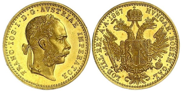 1 Ducat 哈布斯堡君主國 金 弗朗茨·约瑟夫一世 (1830 - 1916)