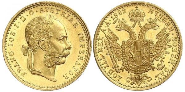 1 Ducat 哈布斯堡君主國 金 弗朗茨·约瑟夫一世 (1830 - 1916)