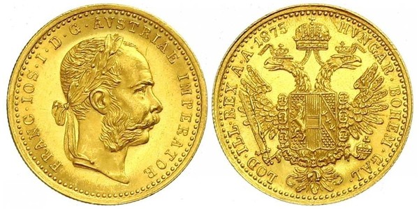 1 Ducat 哈布斯堡君主國 金 弗朗茨·约瑟夫一世 (1830 - 1916)