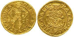 1 Ducat 外西凡尼亞公國 (鄂圖曼帝國) (1570 - 1711) 金 Christopher Báthory (1530-1581)
