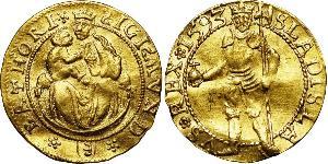 1 Ducat 外西凡尼亞公國 (鄂圖曼帝國) (1570 - 1711) 金 Sigismund Báthory,  prince of Transylvania (1572 -1613)