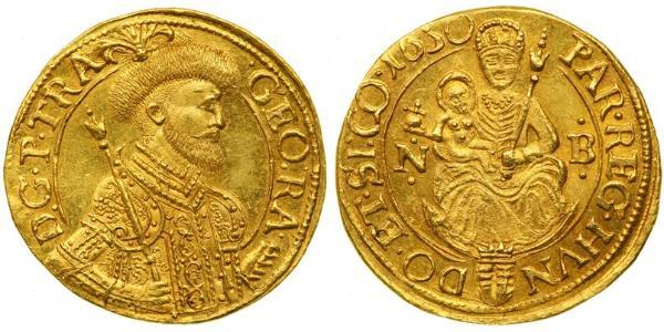 1 Ducat 外西凡尼亞公國 (鄂圖曼帝國) (1570 - 1711) 金 György Rákóczi II,  prince of Transylvania (1621 -1660)