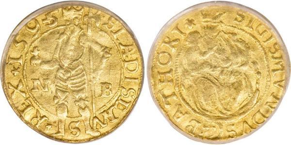 1 Ducat 外西凡尼亞公國 (鄂圖曼帝國) (1570 - 1711) 金 Sigismund Báthory,  prince of Transylvania (1572 -1613)