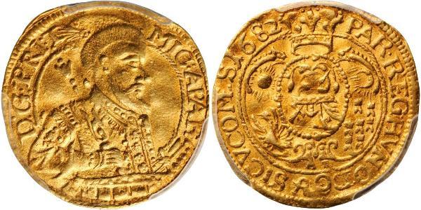1 Ducat 外西凡尼亞公國 (鄂圖曼帝國) (1570 - 1711) 金 Michael Apafi, Prince of Transylvania (1632 - 1690)