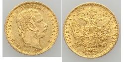 1 Ducat 奥匈帝国 (1867 - 1918) 金 弗朗茨·约瑟夫一世 (1830 - 1916)