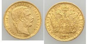 1 Ducat 奥匈帝国 (1867 - 1918) 金 弗朗茨·约瑟夫一世 (1830 - 1916)