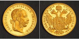 1 Ducat 奥匈帝国 (1867 - 1918) 金 弗朗茨·约瑟夫一世 (1830 - 1916)