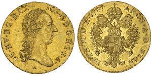 1 Ducat 奧地利帝國 (1804 - 1867) 金 约瑟夫二世 (神圣罗马帝国) (1741 - 1790)