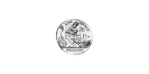 1 Ducat 巴伐利亞王國 (1806 - 1918) 金 路德维希一世 (巴伐利亚)