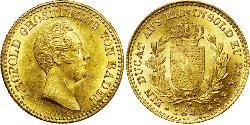 1 Ducat 巴登大公國 (1806 - 1918) 金 利奥波德 (巴登)
