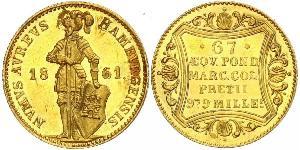 1 Ducat 汉堡 金 