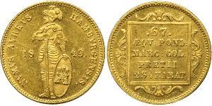 1 Ducat 汉堡 金 