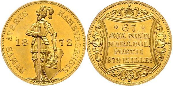 1 Ducat 汉堡 金 