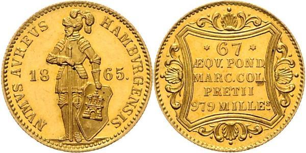 1 Ducat 汉堡 金 