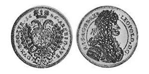 1 Ducat 神圣罗马帝国 (962 - 1806) 金 利奥波德一世 (神圣罗马帝国)(1640-1705)