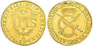 1 Ducat 联邦州 (德国) 金 