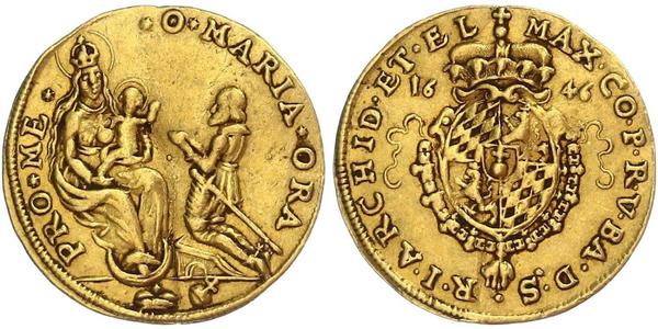 1 Ducat 联邦州 (德国) 金 馬克西米利安一世 (神聖羅馬帝國)  (1459 - 1519)