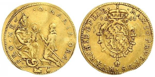 1 Ducat 联邦州 (德国) 金 馬克西米利安一世 (神聖羅馬帝國)  (1459 - 1519)