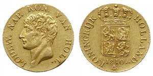 1 Ducat 荷兰王国 (傀儡国) (1806 - 1810) 金 