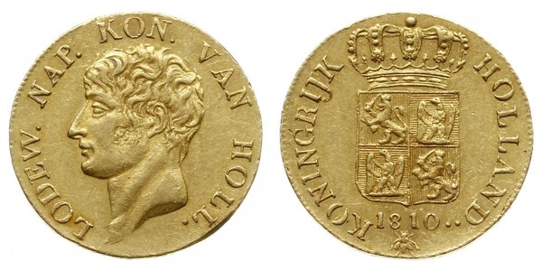 1 Ducat 荷兰王国 (傀儡国) (1806 - 1810) 金 