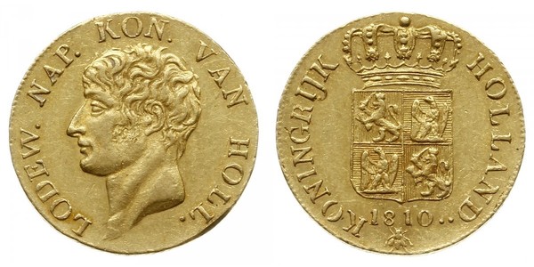 1 Ducat 荷兰王国 (傀儡国) (1806 - 1810) 金 