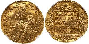 1 Ducat 荷蘭共和國 (1581 - 1795) 金 