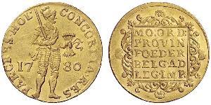 1 Ducat 荷蘭共和國 (1581 - 1795) 金 