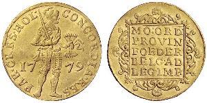 1 Ducat 荷蘭共和國 (1581 - 1795) 金 