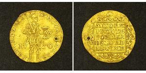 1 Ducat 荷蘭共和國 (1581 - 1795) 金 