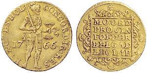 1 Ducat 荷蘭共和國 (1581 - 1795) 金 