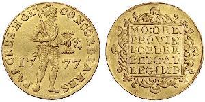 1 Ducat 荷蘭共和國 (1581 - 1795) 金 