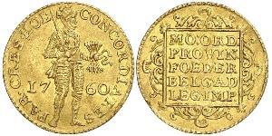 1 Ducat 荷蘭共和國 (1581 - 1795) 金 