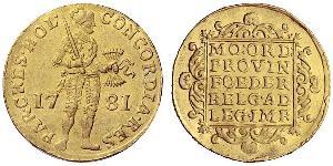 1 Ducat 荷蘭共和國 (1581 - 1795) 金 