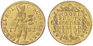 1 Ducat 荷蘭共和國 (1581 - 1795) 金 