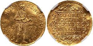 1 Ducat 荷蘭共和國 (1581 - 1795) 金 