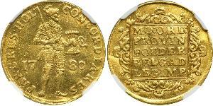 1 Ducat 荷蘭共和國 (1581 - 1795) 金 