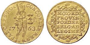 1 Ducat 荷蘭共和國 (1581 - 1795) 金 