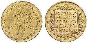 1 Ducat 荷蘭共和國 (1581 - 1795) 金 