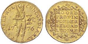 1 Ducat 荷蘭共和國 (1581 - 1795) 金 