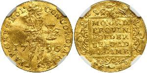 1 Ducat 荷蘭共和國 (1581 - 1795) 金 