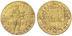 1 Ducat 荷蘭共和國 (1581 - 1795) 金 