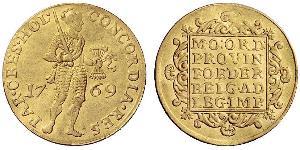 1 Ducat 荷蘭共和國 (1581 - 1795) 金 