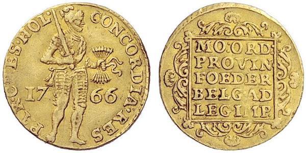 1 Ducat 荷蘭共和國 (1581 - 1795) 金 