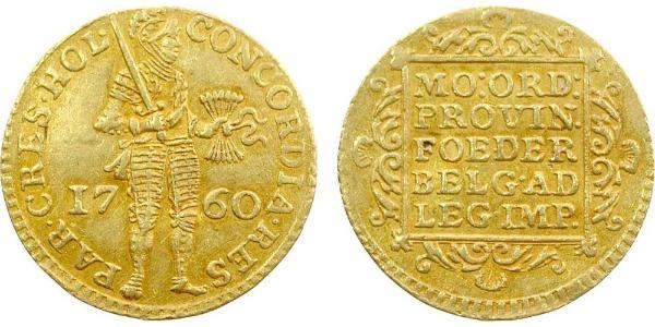 1 Ducat 荷蘭共和國 (1581 - 1795) 金 