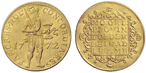 1 Ducat 荷蘭共和國 (1581 - 1795) 金 