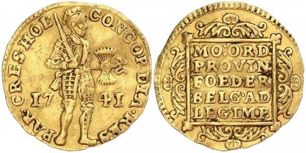 1 Ducat 荷蘭共和國 (1581 - 1795) 金 