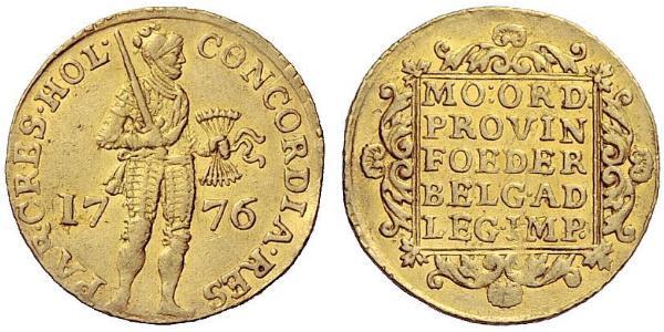 1 Ducat 荷蘭共和國 (1581 - 1795) 金 